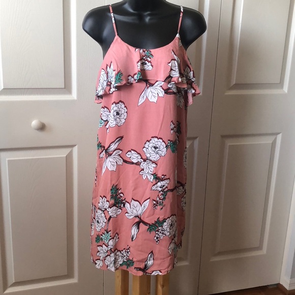 Everly Anthropologie Floral Sun Dress Sz S - Picture 1 of 10